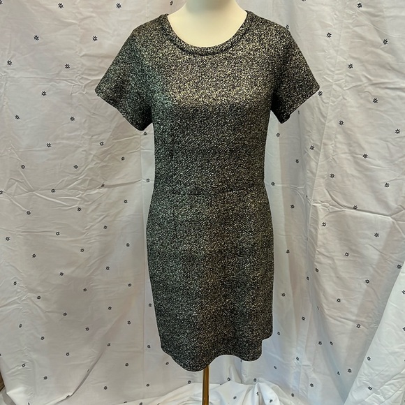 Size Large Collective Concepts black dress with gold sparkles - Picture 1 of 6